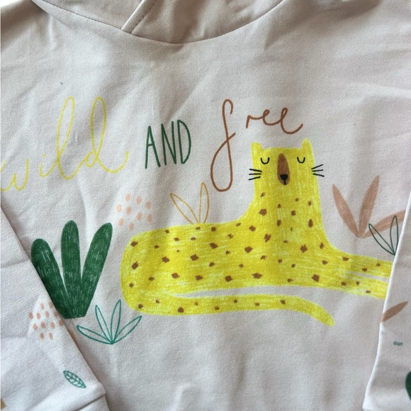 Baby Stretch Jersey Cotton Hoody. - Picture 2 of 4